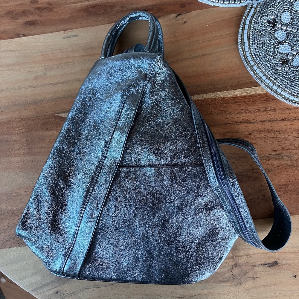 Brand New - Lusso Borsetta Emilia Italian Ladies Soft Leather Backpack